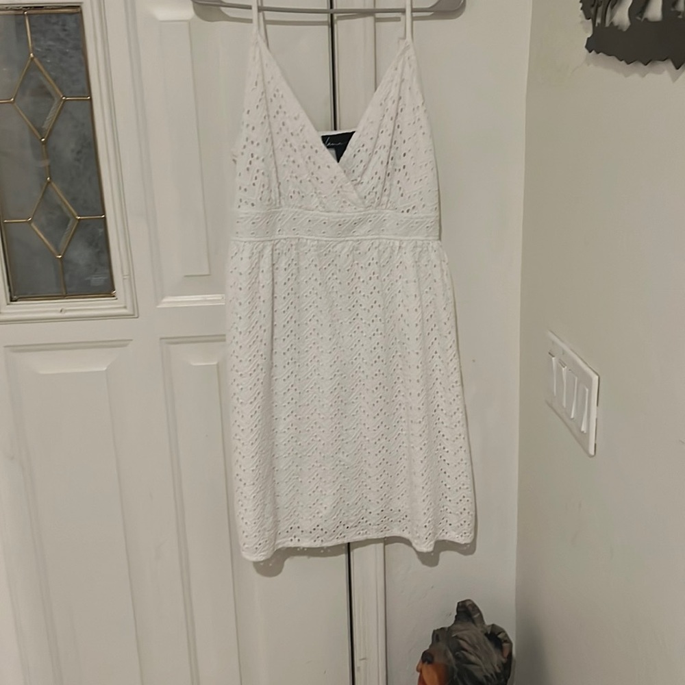 White Spaghetti strap dress